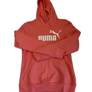 Puma Coral Hoodie with Logo